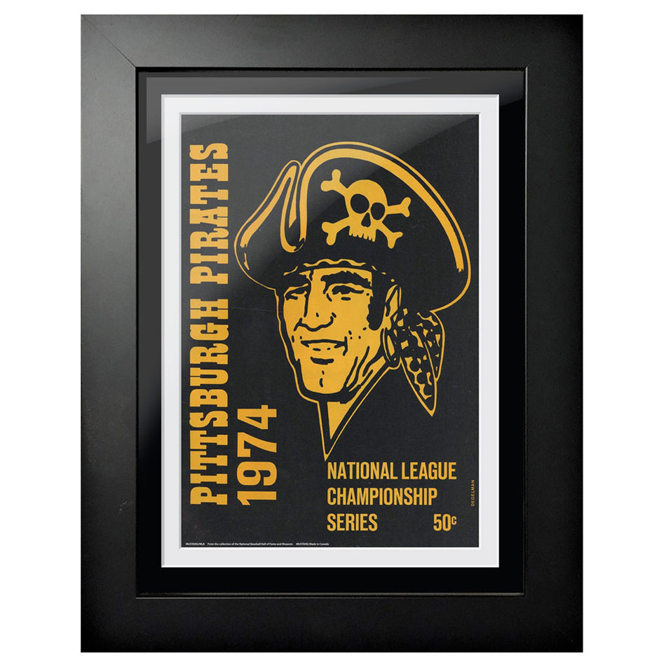 Pittsburgh Pirates 1974 Year Book 12x16 Framed Program Cover