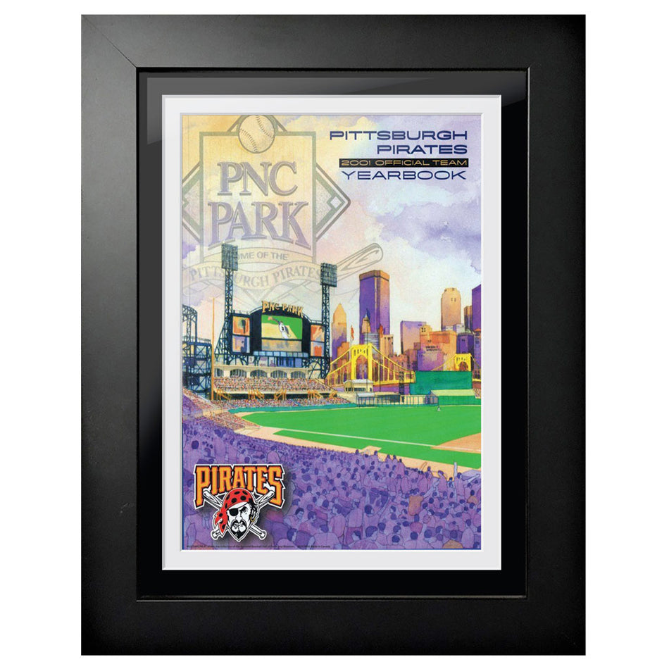 Pittsburgh Pirates 2001 Year Book 12x16 Framed Program Cover