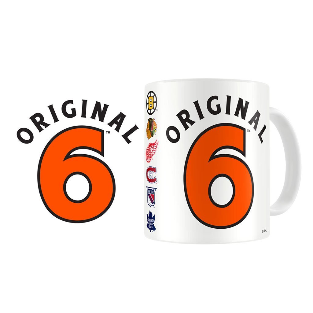 Original Six 15oz ROUND Sublimated Mug - Sports Decor