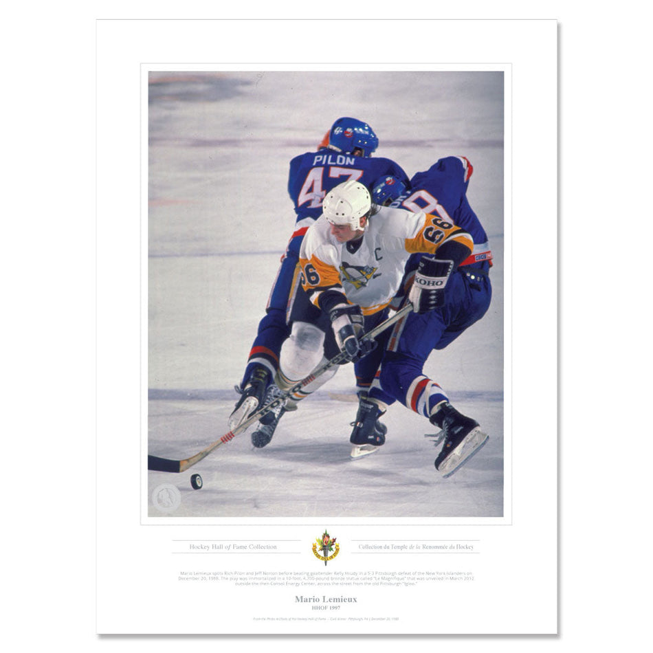 Pittsburgh Penguins Memorabilia - 1997 Mario Lemieux Classic - 12" x 16" Print
