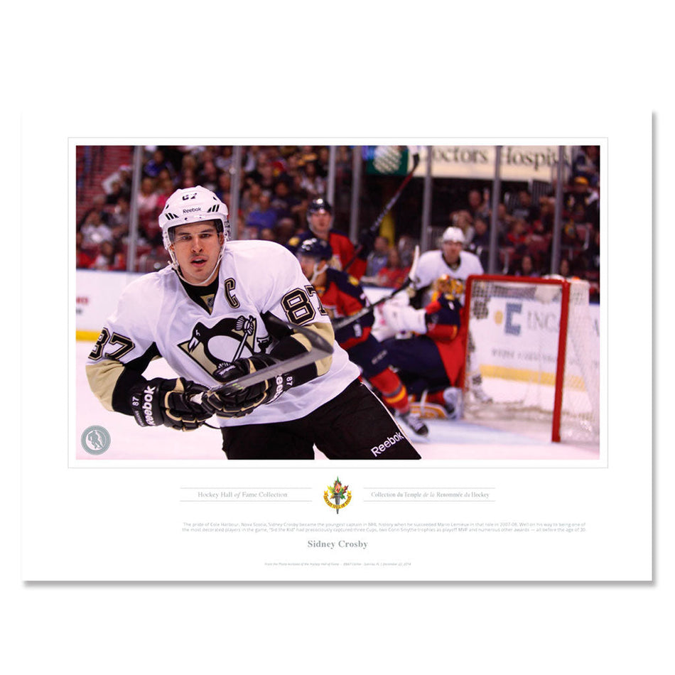 Pittsburgh Penguins Memorabilia - Sidney Crosby Classic - 12" x 16" Print