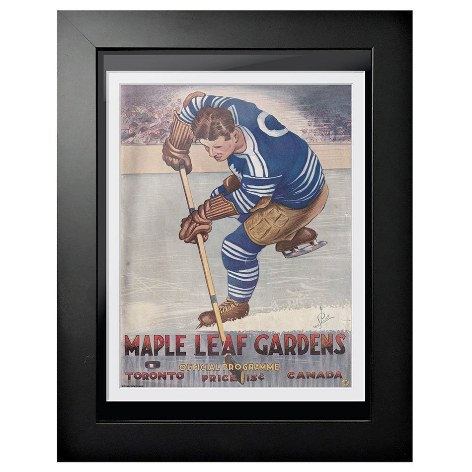 Toronto Maple Leafs Memorabilia-Maple Leaf Gardens Slapshot Program Cover