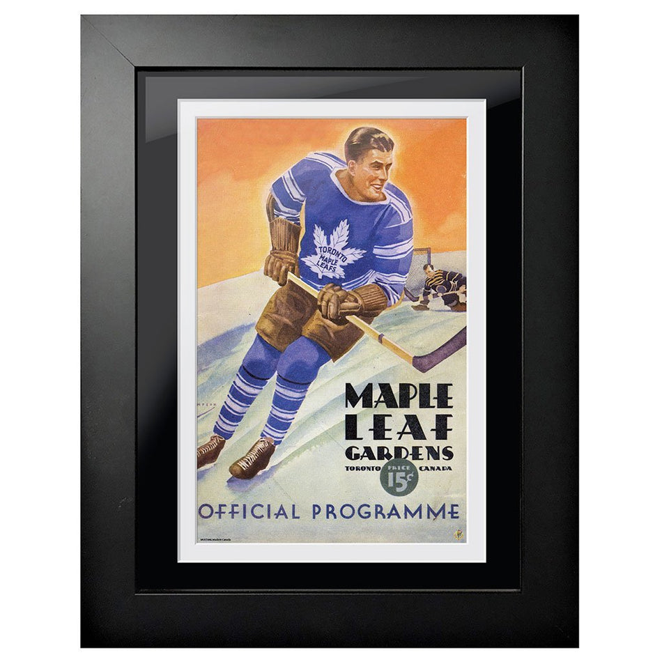 Toronto Maple Leafs Memorabilia-Maple Leaf Gardens Skate Away Goal Program Cover