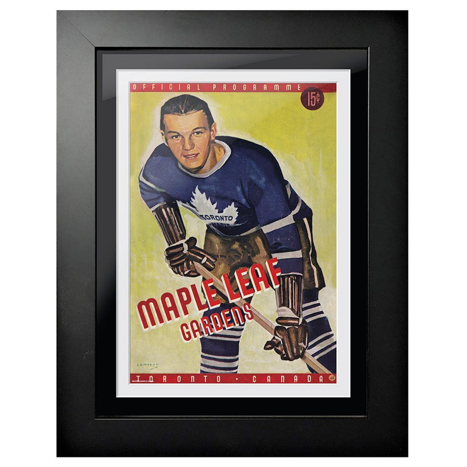 Toronto Maple Leafs Memorabilia-Maple Leaf Gardens Toronto Canada Program Cover