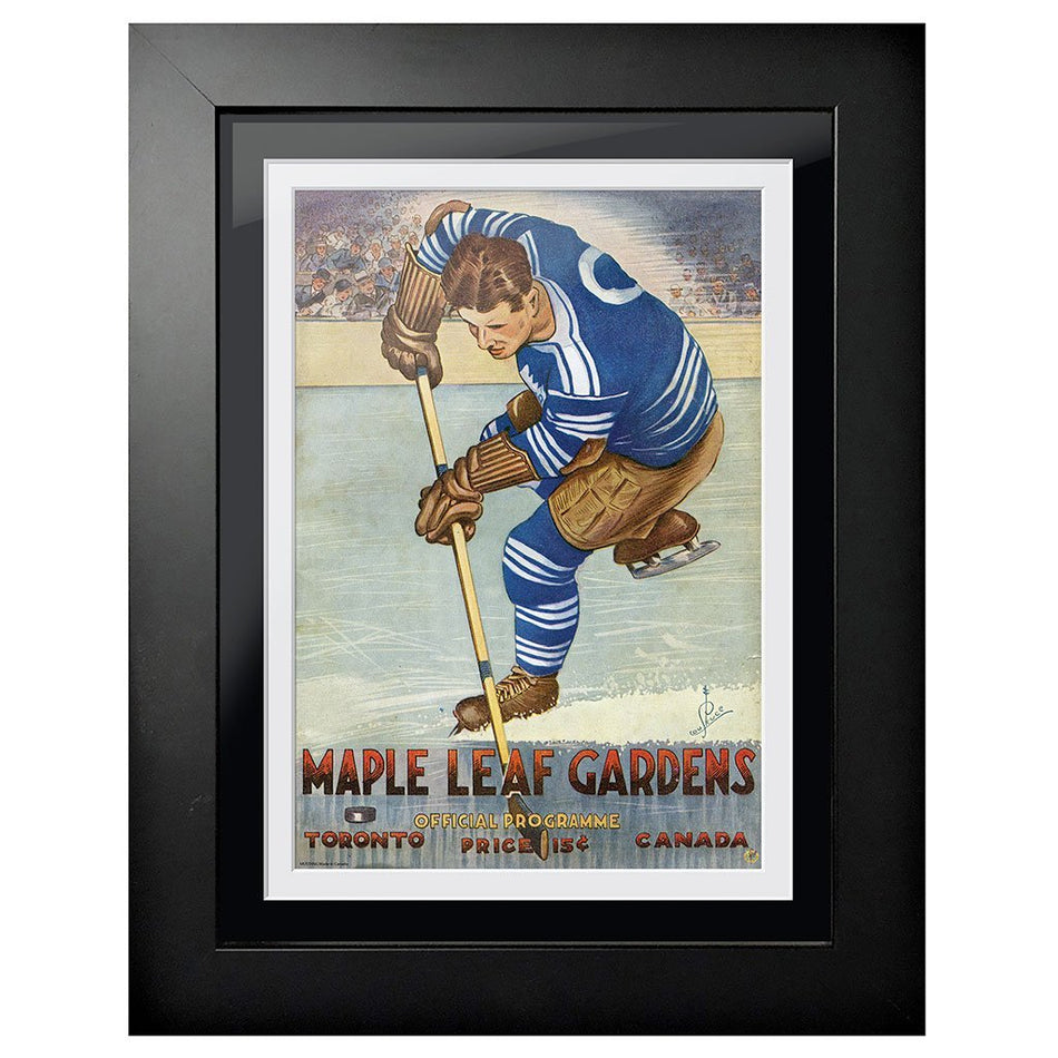 Toronto Maple Leafs Memorabilia-Maple Leaf Gardens Player Handle Program Cover