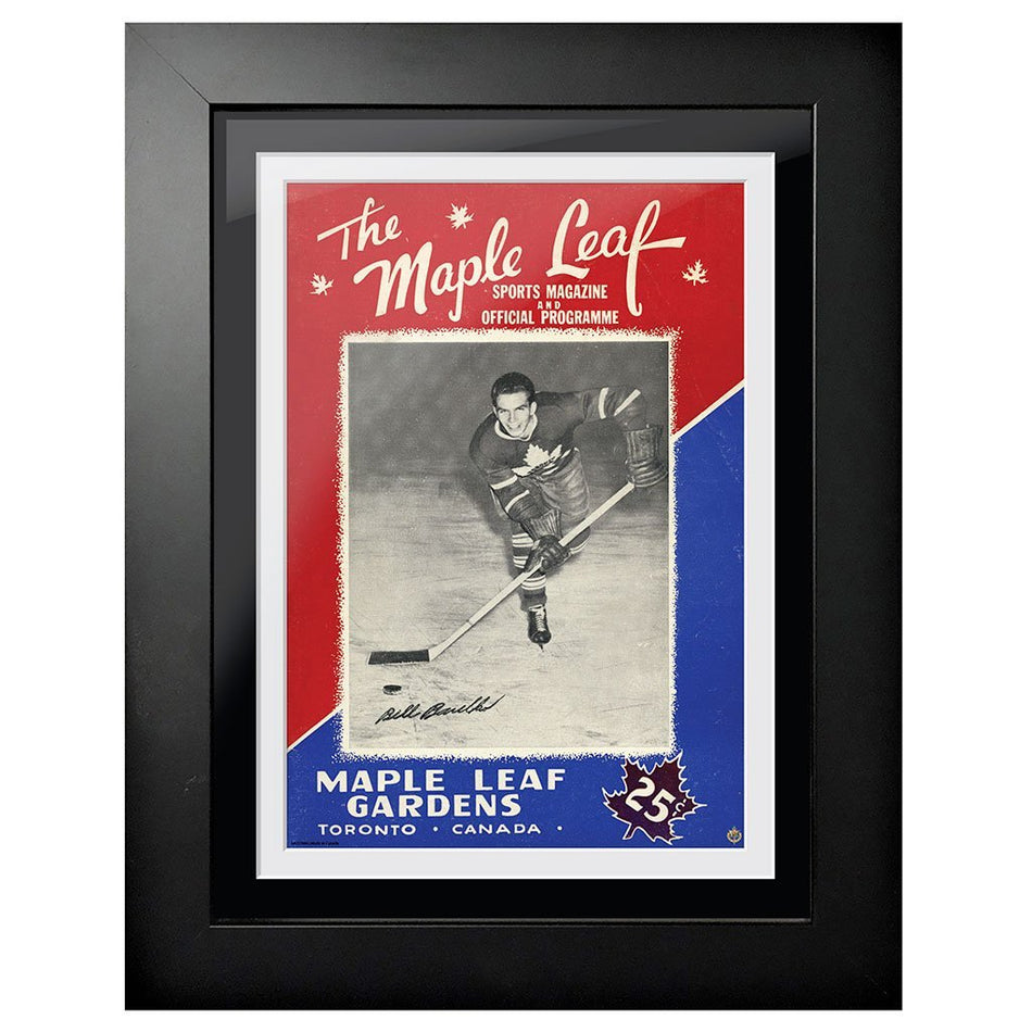 Toronto Maple Leafs Memorabilia-Bill Barilko Program Cover