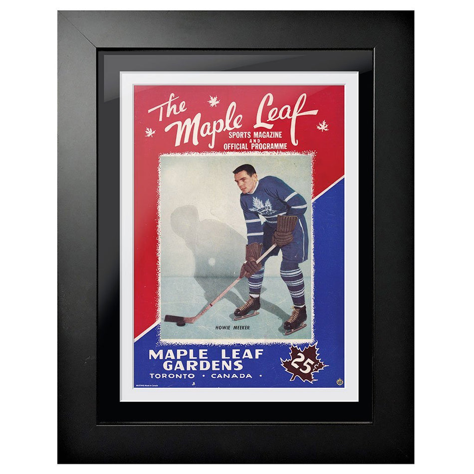 Toronto Maple Leafs Memorabilia-Howie Meeker Program Cover