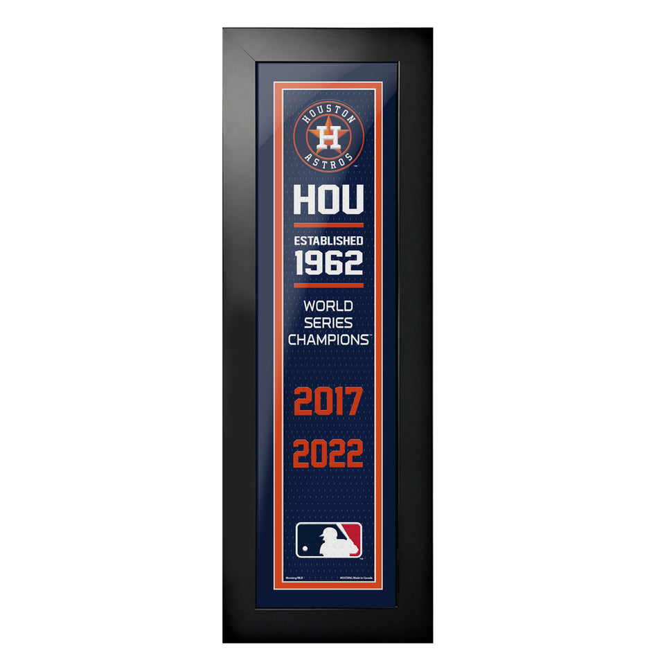 Houston Astros - 6X22 Framed Artwork- Empire