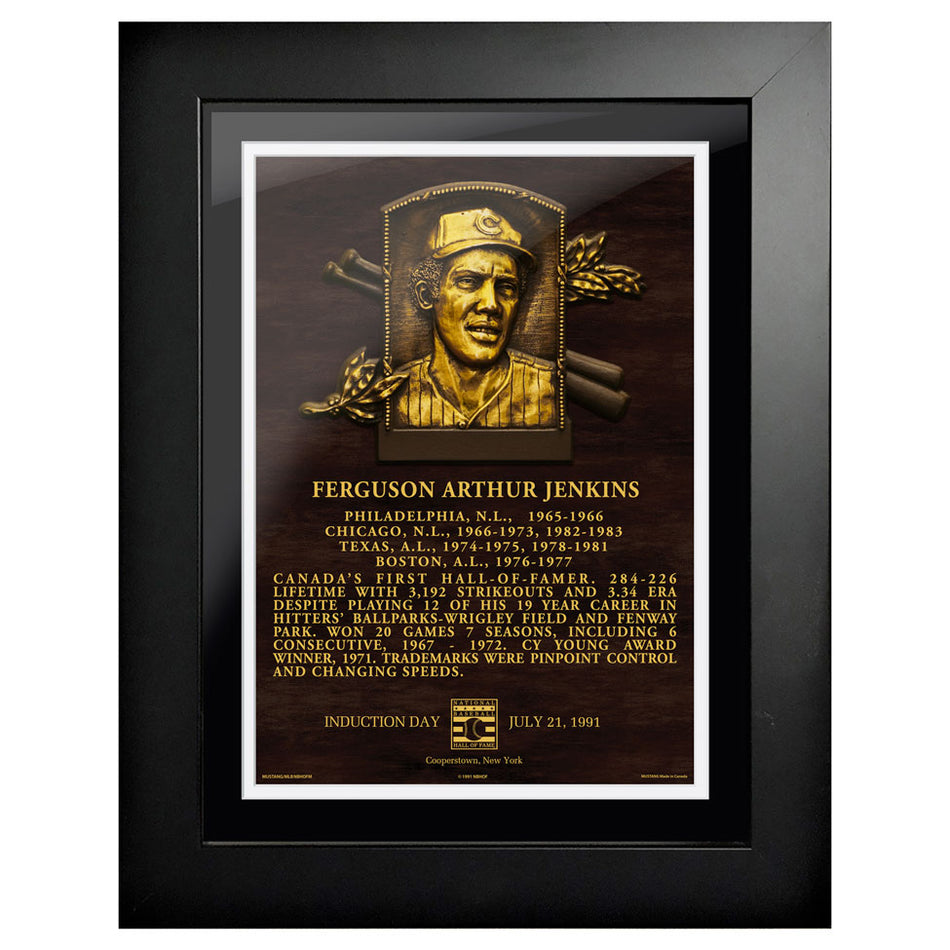 Ferguson Arthur Jenkins Legend 12"x16" Framed Art Chicago Cubs