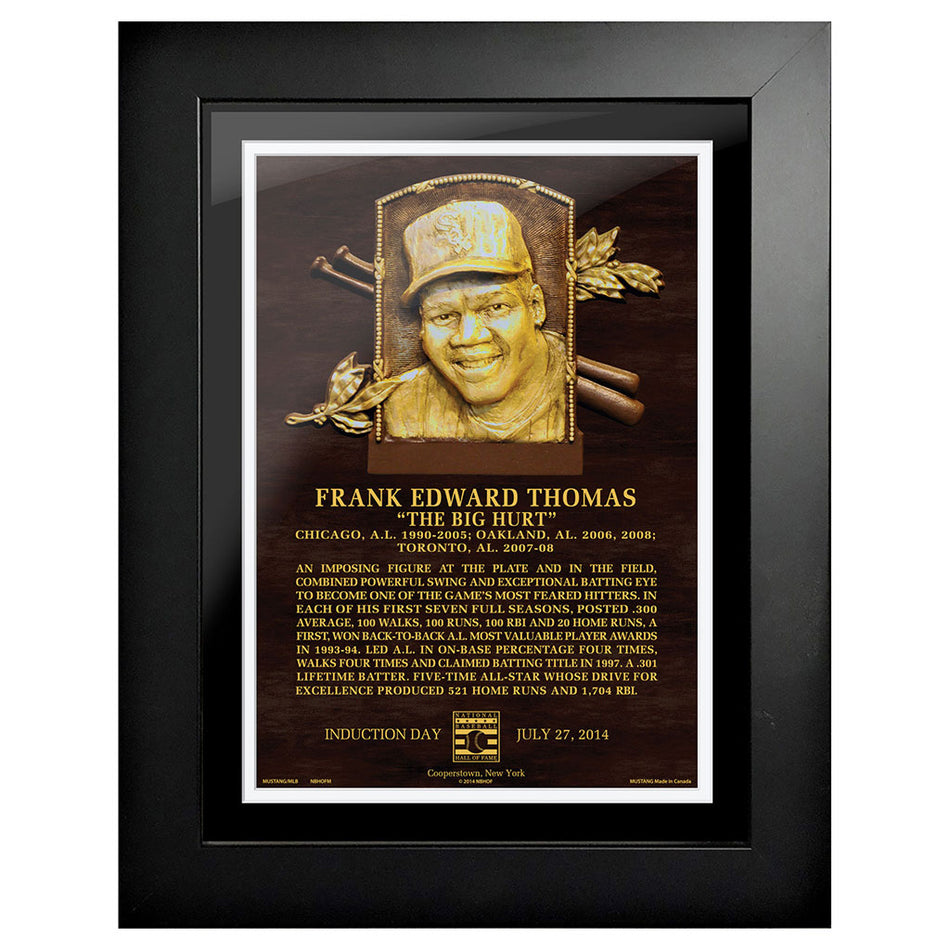 Frank Thomas Legend 12"x16" Framed Art Chicago White Sox