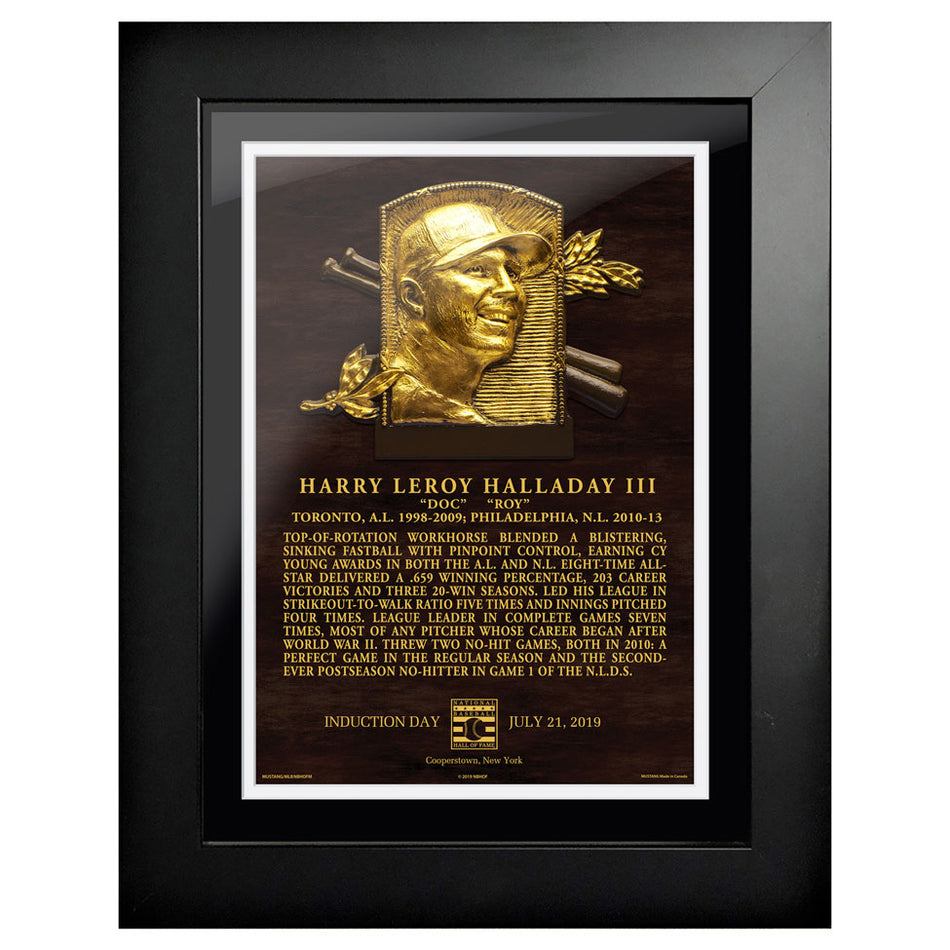 Roy Halladay Legend 12"x16" Framed Art Philadelphia Phillies