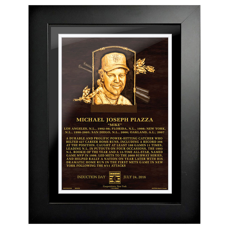 Mike Piazza Legend 12"x16" Framed Art New York Mets