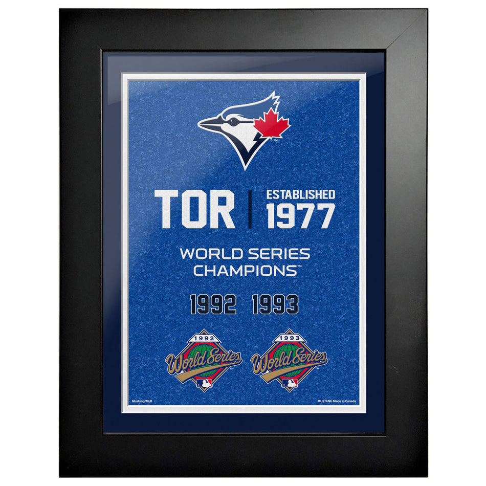 Toronto Blue Jays 12x16 World Series Empire Framed Art
