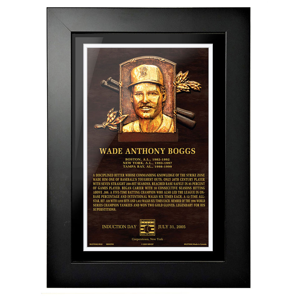 Wade Boggs Legend 8"x10" Framed Art Boston Red Sox