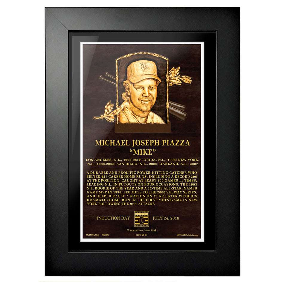 Mike Piazza Legend 8"x10" Framed Art New York Mets