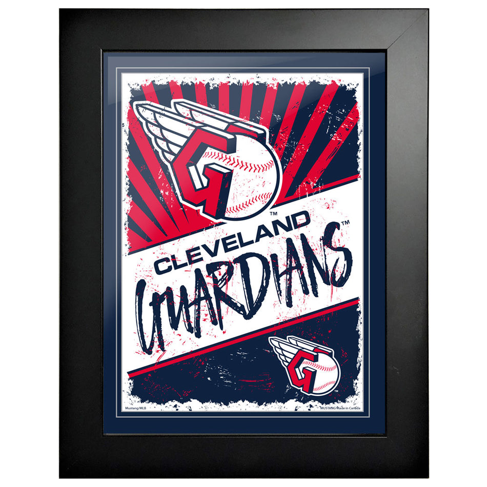 Cleveland Guardians 12x16 Classic Framed Artwork