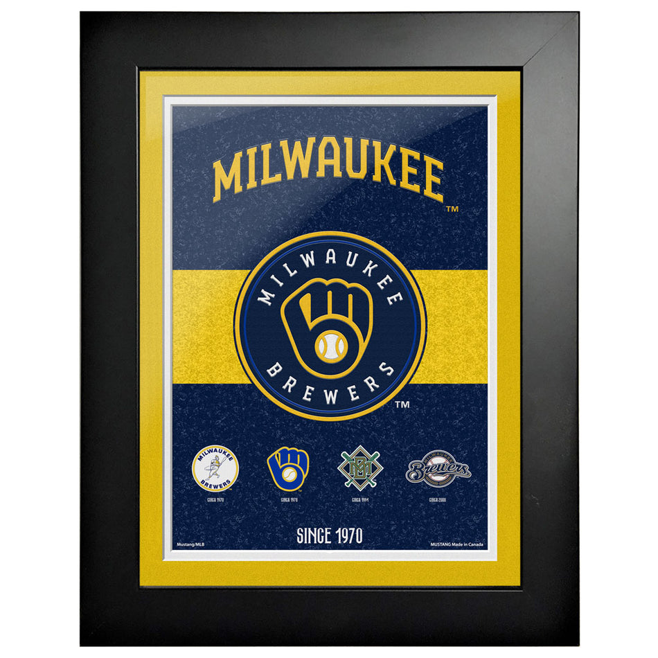 Milwaukee Brewers - 12x16 Tradition Framed Artwork