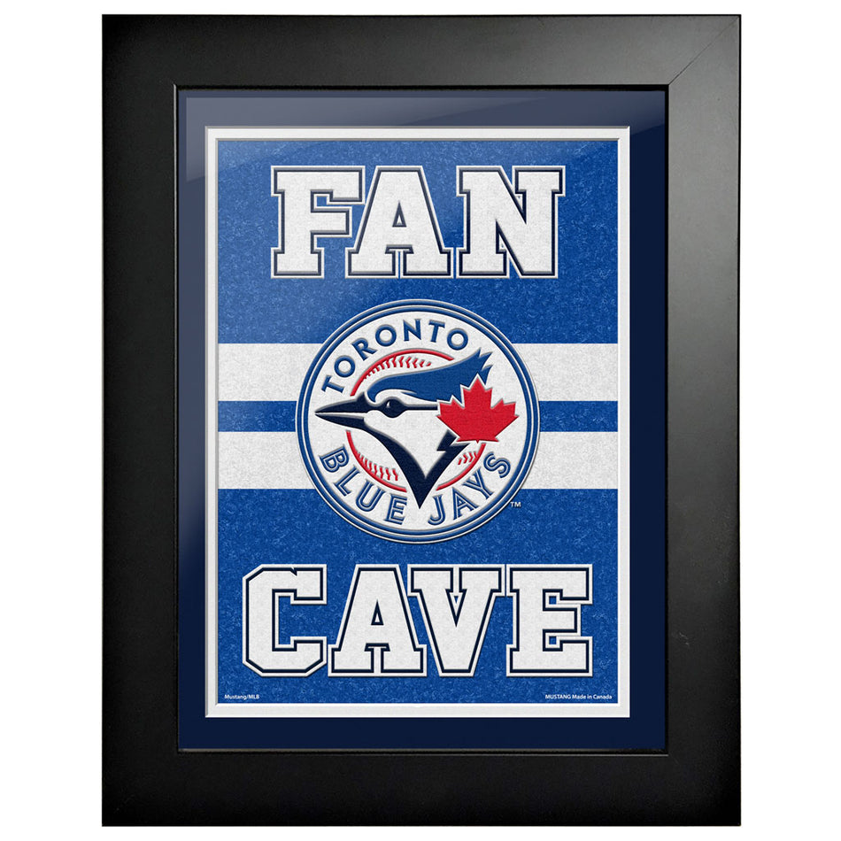 Toronto Blue Jays 12x16 Fan Cave Framed Artwork