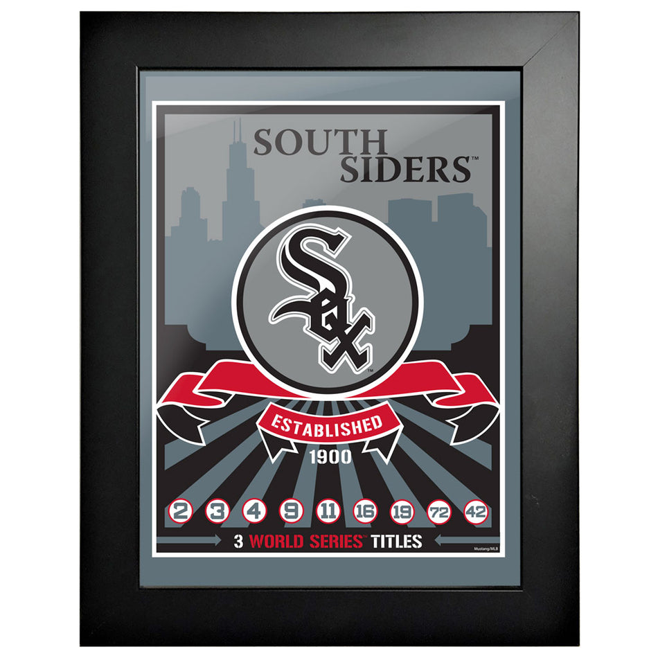 Chicago White Sox 12x16 Wins Collection Framed Artwork
