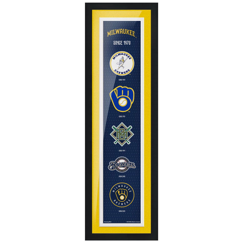 Milwaukee Brewers - 6x22 Tradition Framed Artwork