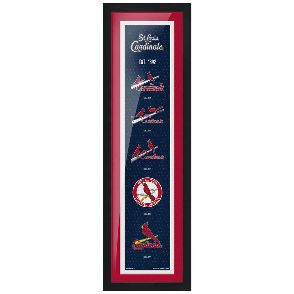 St. Louis Cardinals - 6x22 Tradition Framed Artwork