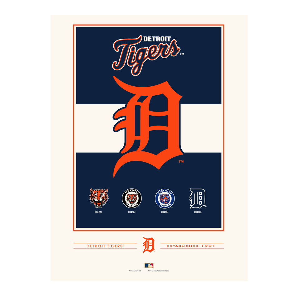 Detroit Tigers - 12x16 Tradition Print