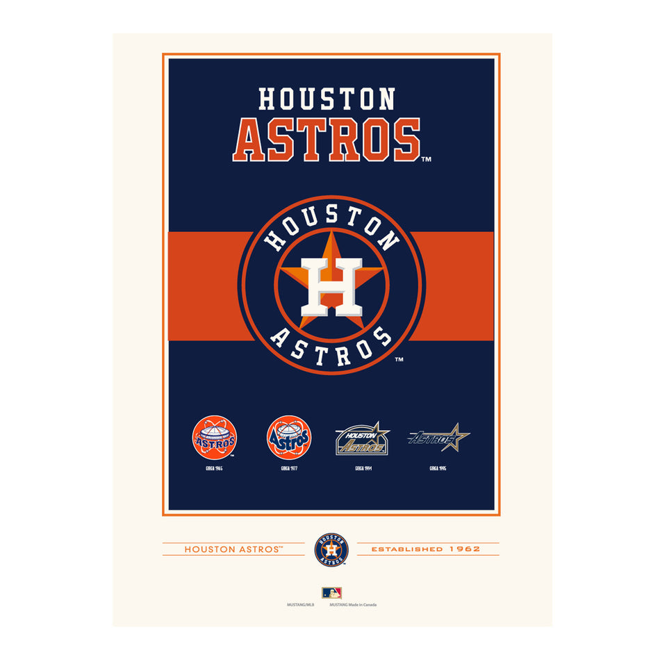 Houston Astros - 12x16 Tradition Print