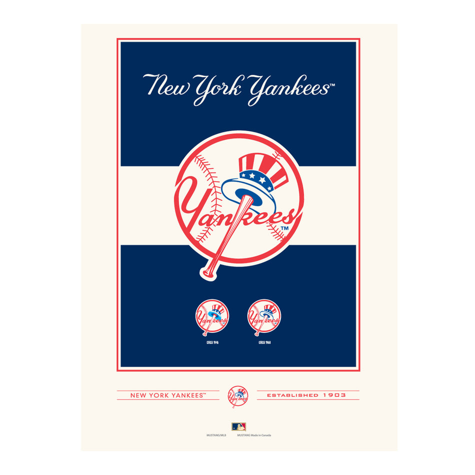 New York Yankees - 12x16 Tradition Print