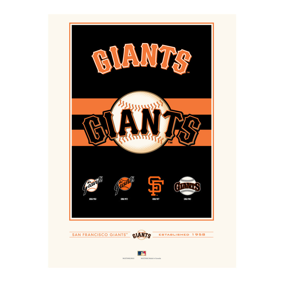 San Francisco Giants - 12x16 Tradition Print