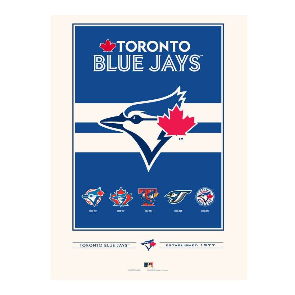 Toronto Blue Jays 12x16 Team Tradition Print