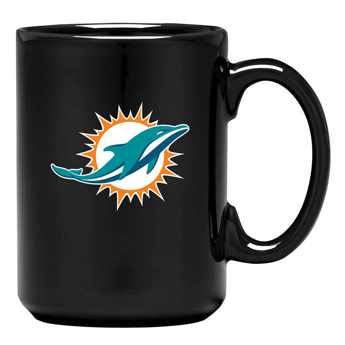 Miami Dolphins Black El Grande Mug