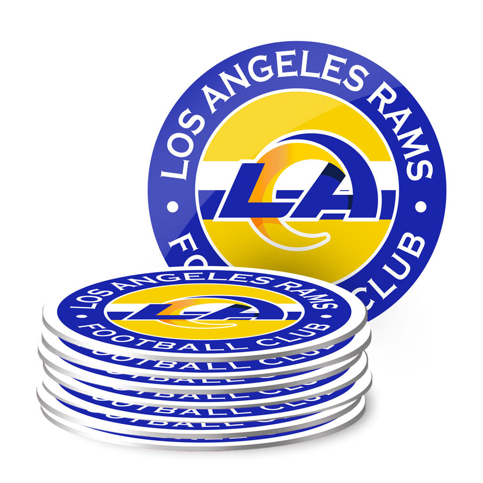 LA Rams Coasters - Eight Pack Set