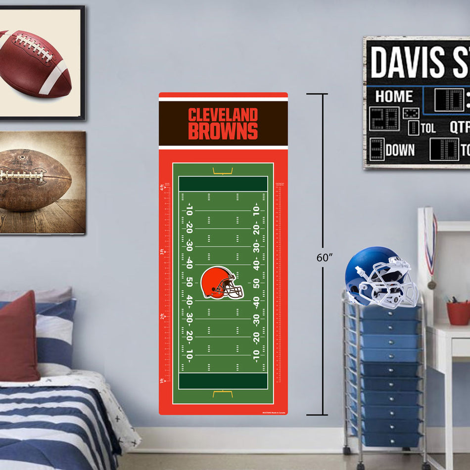 Cleveland Browns 24x60 Field Growth Chart