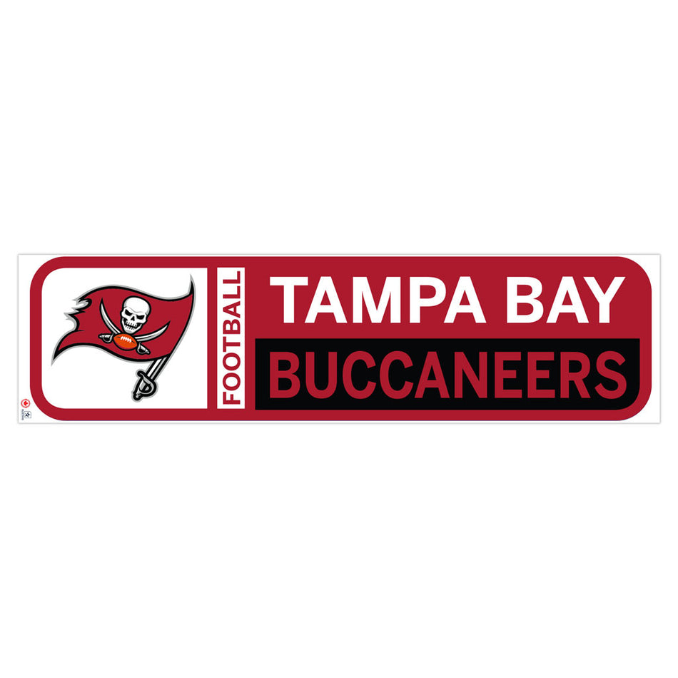 Tampa Bay Buccaneers 90x23 Team Repositional Wall Decal Design 56
