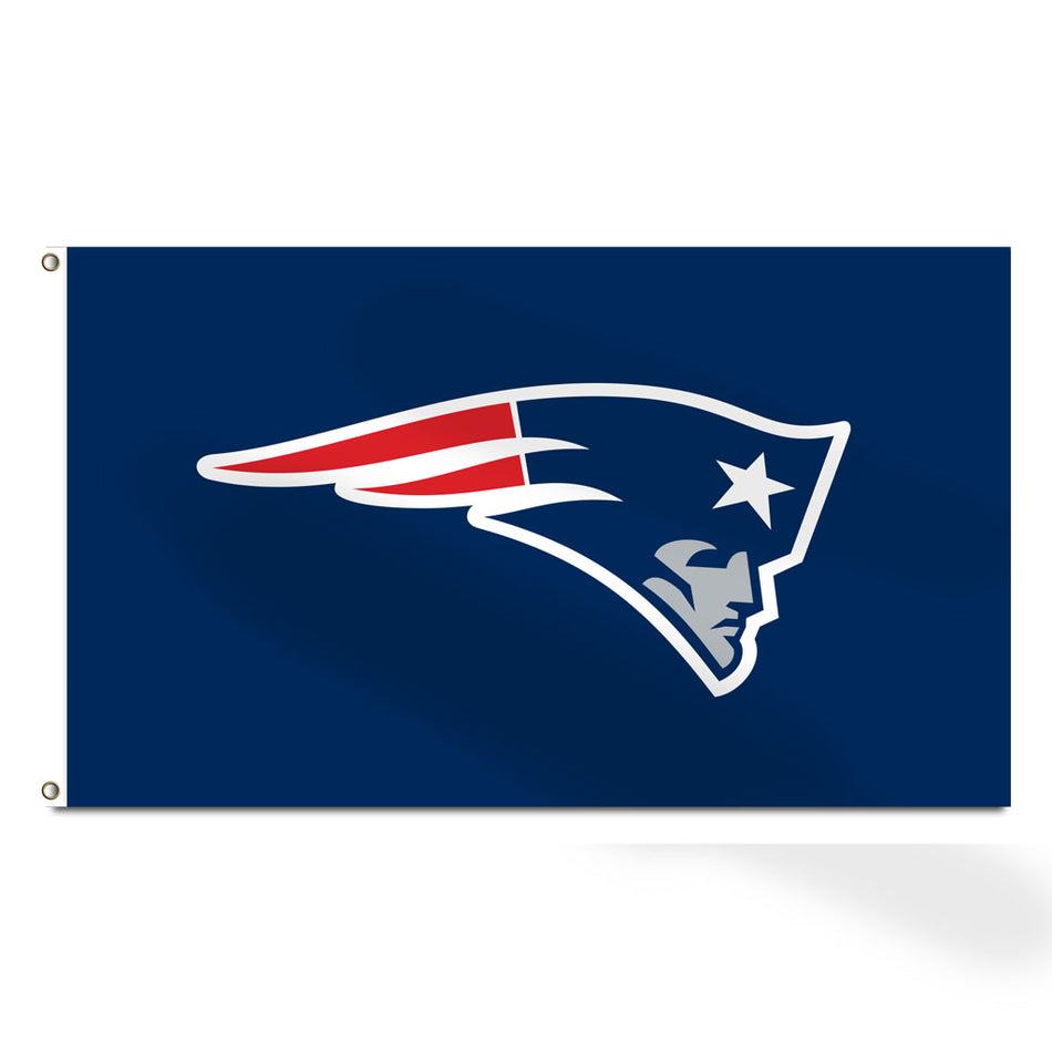 New England Patriots Single Sided Banner Flag