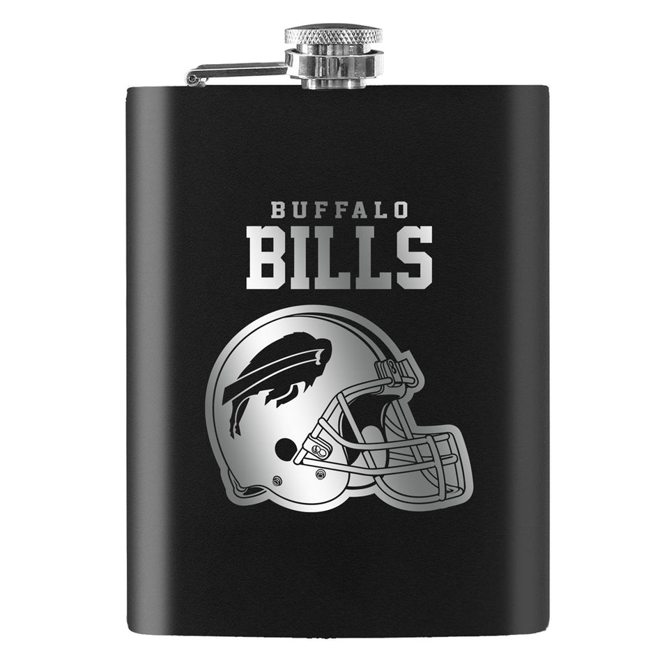 Buffalo Bills Flask - 8 oz. Laser Etched