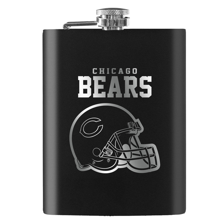 Chicago Bears Flask | Laser-Etched 8oz