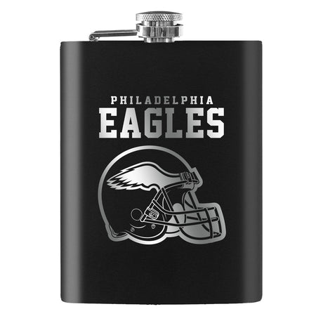 Philadelphia Eagles Laser Etched 8oz Flask - Sports Decor