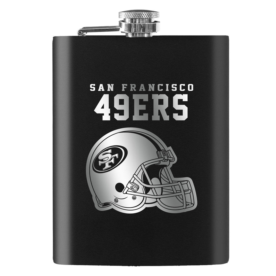 San Francisco 49ers Flask | Laser-Etched 8oz