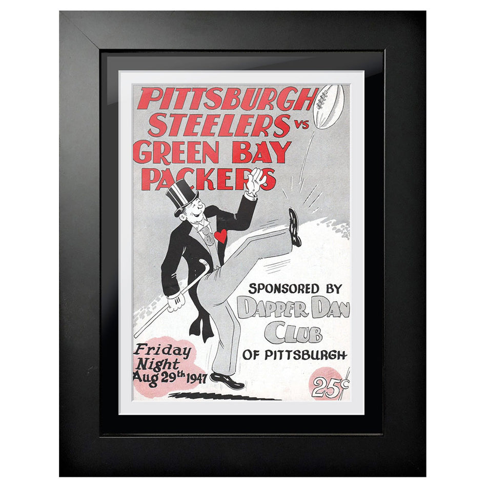 Pittsburgh Steelers Program Cover 1947 vs. Green Bay Packers