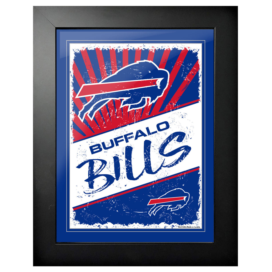 Buffalo Bills Art - 12" x 16" Classic Frame