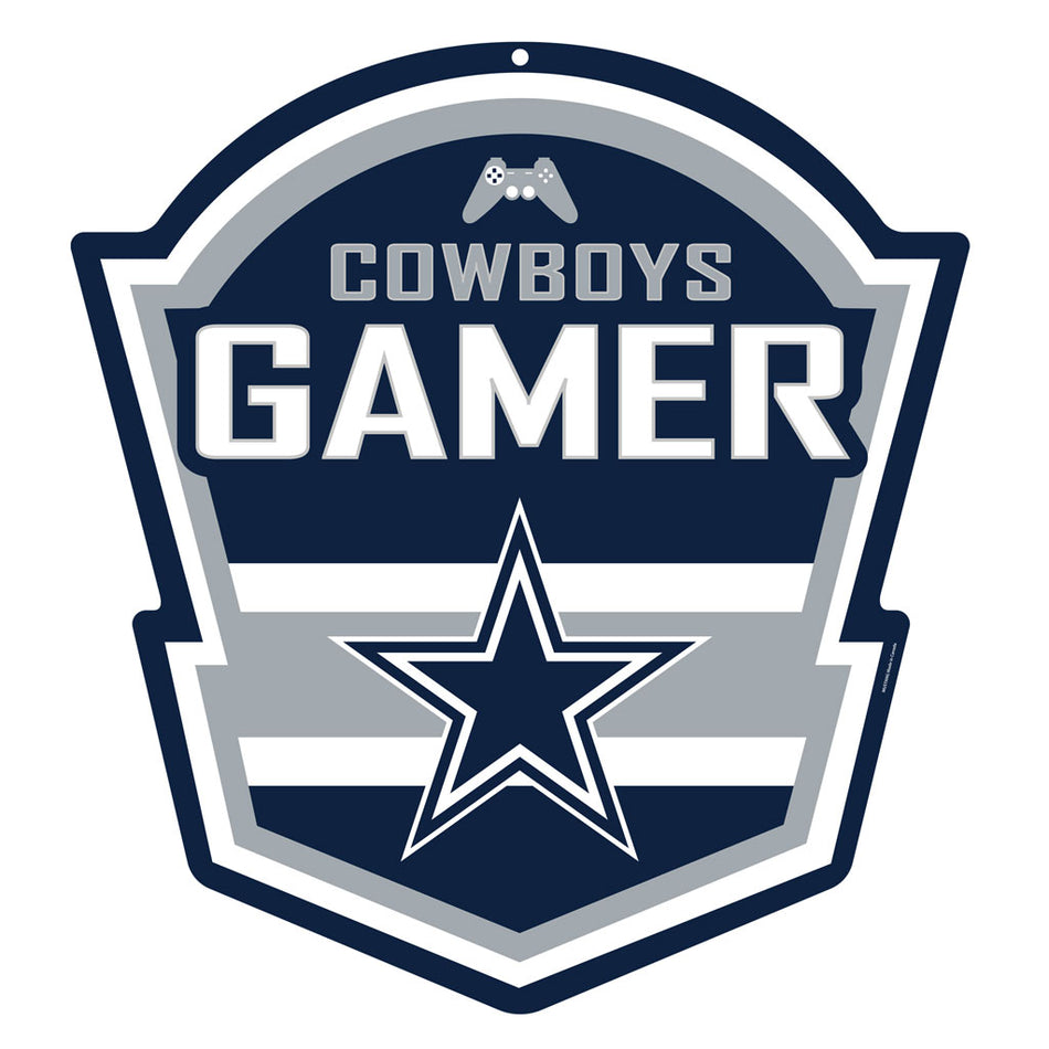 Dallas Cowboys 22" Gaming Sign - PVC