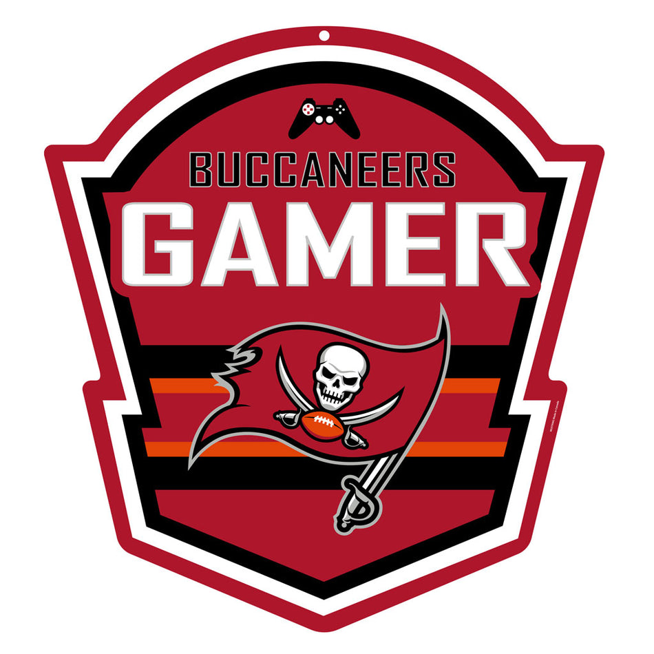Tampa Bay Buccaneers 22" Gaming Sign - PVC