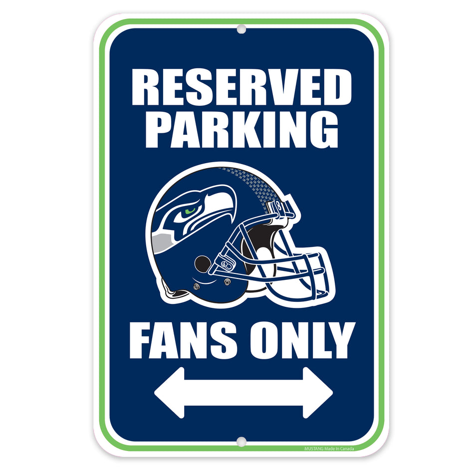 Seattle Seahawks 10x15 Parking Sign