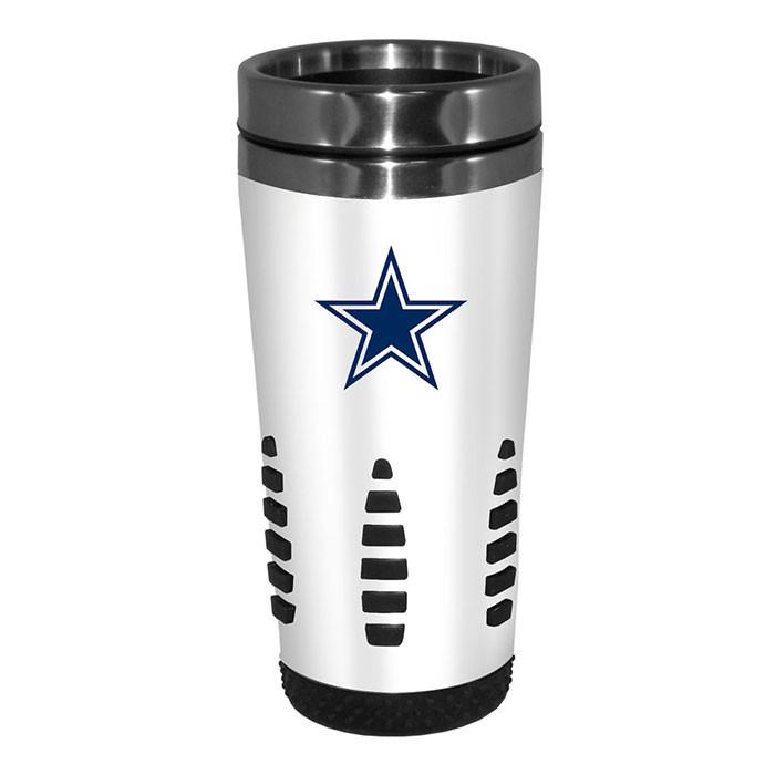 Dallas Cowboys White Huntsville Travel Mug - Sports Decor