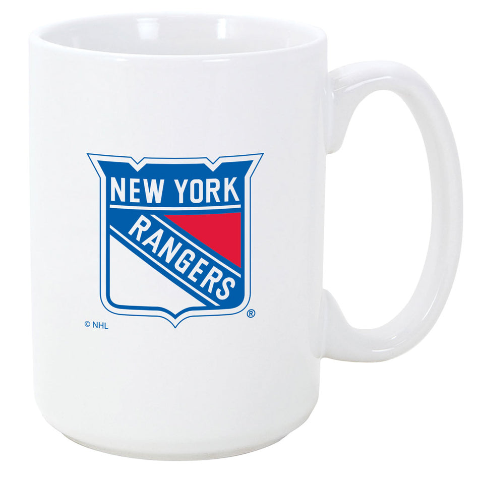 New York Rangers White El Grande Mug