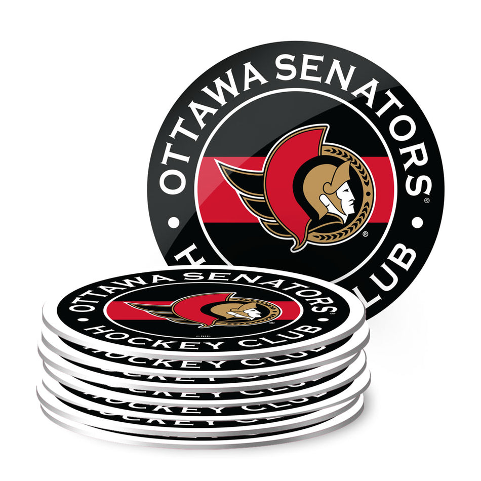 Ottawa Senators Coasters - Eight Pack Set