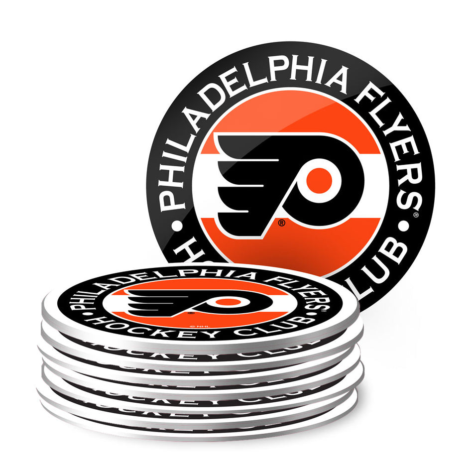 Philadelphia Flyers Coasters - Eight Pack Set