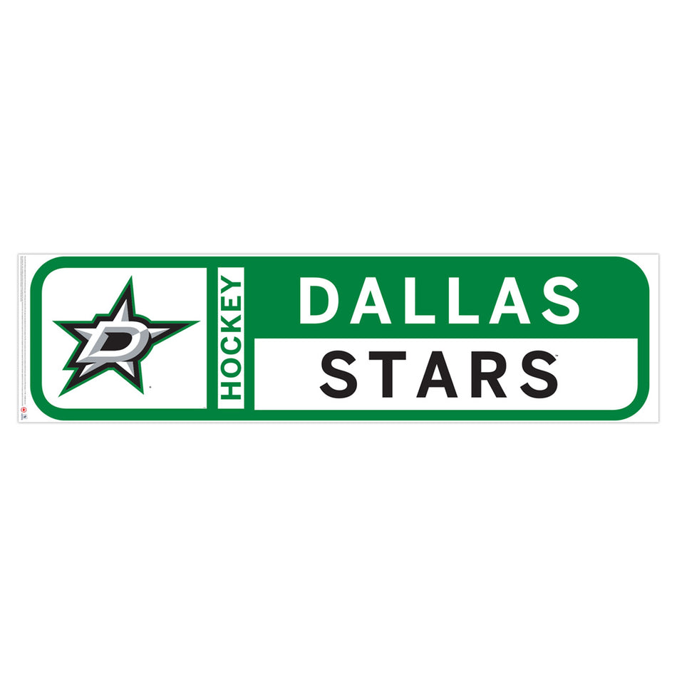 Dallas Stars 90x23 Team Repositional Wall Decal Design 56