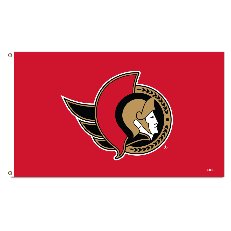 Ottawa Senators 3' x 5' Single Sided Banner Flag